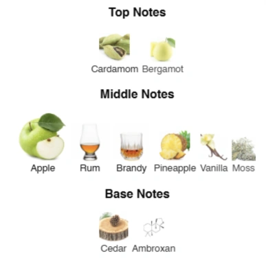 Парфумована вода унісекс Tipsy Cold Apple ACCENT Alex Horse 50 ml AA-068